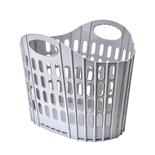 Wasmand Opvouwbaar - Grijs - 70 liter - 50 x 36 x 39 cm -, Huis en Inrichting, Badkamer | Badtextiel en Accessoires, Nieuw, Verzenden