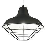 Industriële Hanglamp Cage Design Zwart Valott Kae, Huis en Inrichting, Lampen | Overige, Nieuw, Verzenden