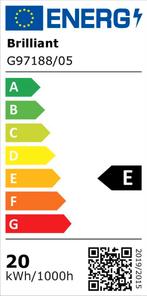 2dekans | Brillant Heddy LED Plafondlamp 39 cm - Wit - 22W, Huis en Inrichting, Lampen | Plafondlampen, Ophalen of Verzenden, Zo goed als nieuw