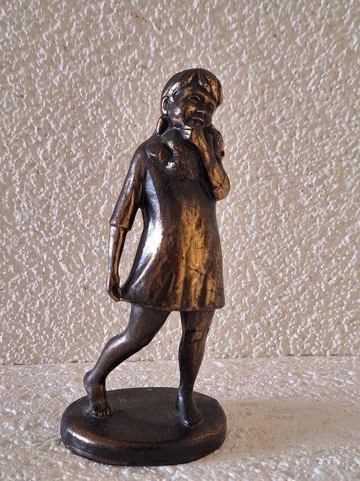 Janneke Ros - Beeld, Thumb-sucking Sophia - 13 cm -, Antiek en Kunst, Curiosa en Brocante