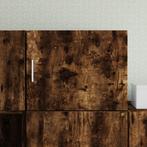 vidaXL Wandkast 50x42,5x40 cm bewerkt hout gerookt, Huis en Inrichting, Kasten | Buffetkasten, Verzenden, Nieuw, 50 tot 100 cm