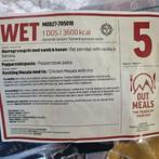 Out Meals MRE Meal Ready-to-Eat 24-uur rantsoen, Menu set 5, Caravans en Kamperen, Ophalen of Verzenden, Nieuw