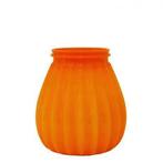 Buiten kaarsen -  Oranje- doos van 18 stuks