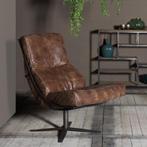 *WOONWINKEL* Het Anker Remus/Quintus/Quibus Lederen Fauteuil, Huis en Inrichting, Fauteuils, Verzenden, Nieuw, Leer