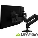 Ergotron LX Pro 27  Series 45-684-292 Dual Monitorarm Zwart, Computers en Software, Monitoren, Verzenden, Nieuw, Ergotron