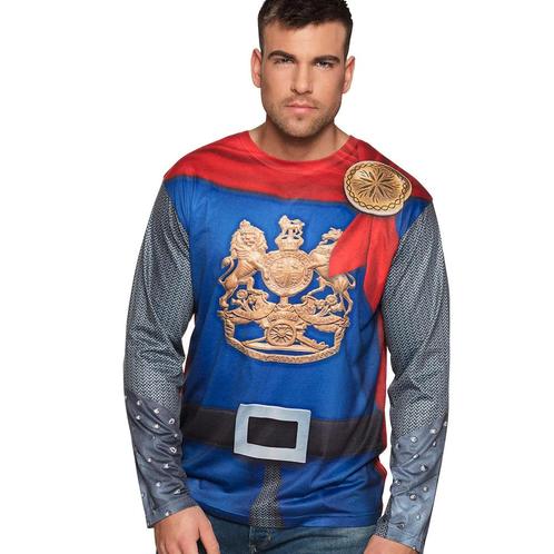 Ridder Shirt Heren Fotorealistisch, Kleding | Heren, Carnavalskleding en Feestkleding, Nieuw, Verzenden