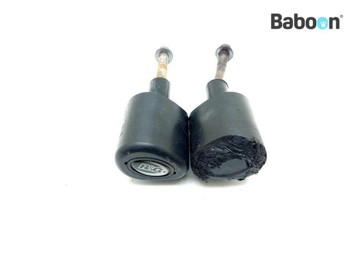 Blokdeksel Sliders / Valblokken Triumph Speed Triple 1050, Motoren, Onderdelen | Overige, Gebruikt, Verzenden