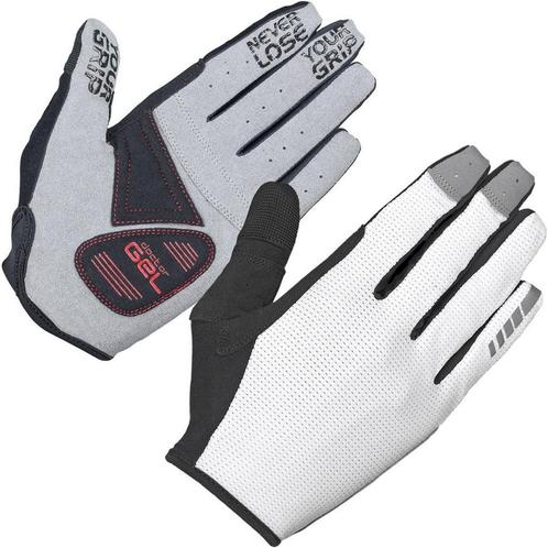 GripGrab Shark Fietshandschoenen MTB/Gravel Wit, Fietsen en Brommers, Fietsen | Mountainbikes en ATB, Heren, Nieuw, Verzenden
