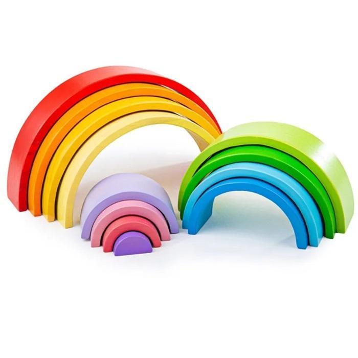 Houten regenboog groot, Kinderen en Baby's, Speelgoed | Houten speelgoed, Overige typen, Nieuw, Ophalen of Verzenden