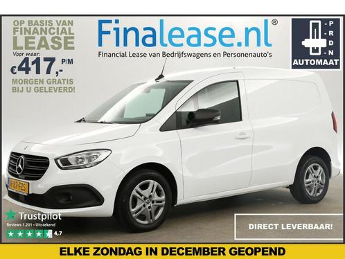 Mercedes-Benz Citan 110 CDI L1H1 BPM Vrij AUT Carplay €417pm, Auto's, Bestelauto's, Lease, Automaat, Diesel, Wit, Mercedes-Benz