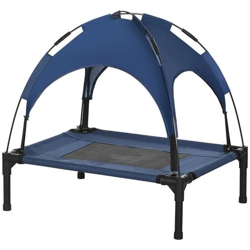 TRUUSK Verhoogd Hondenbed Buiten Met Baldakijn UV-Beschermin, Dieren en Toebehoren, Honden-accessoires, Nieuw, Verzenden