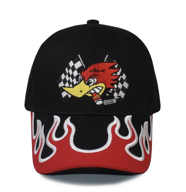 Baseball cap mr. Horsepower red flames, Auto-onderdelen, Overige Auto-onderdelen, Nieuw, Ophalen of Verzenden