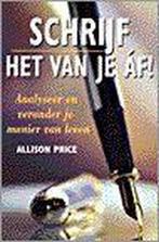 Schrijf het van je áf ! 9789055016860 A. Price, Boeken, Verzenden, Zo goed als nieuw, A. Price