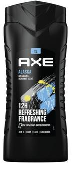 Axe Alaska Ocean Air & Bergamot Scent 3in1 Shower Gel 400 ml, Sieraden, Tassen en Uiterlijk, Uiterlijk | Lichaamsverzorging, Nieuw