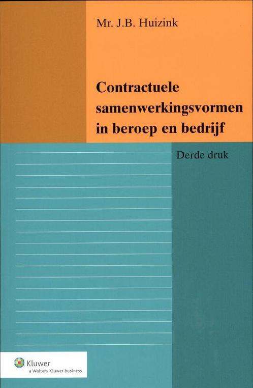 Contractuele samenwerkingsvormen in beroep en bedrijf, Boeken, Wetenschap, Gelezen, Verzenden