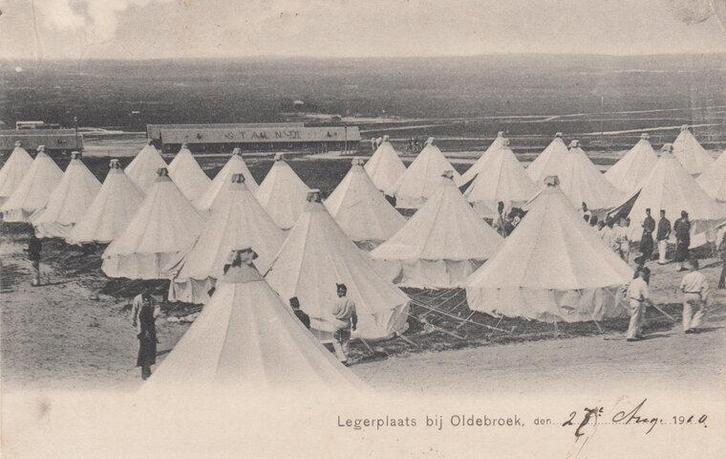 OLDEBROEK - Legerplaats bij Oldebroek, Verzamelen, Ansichtkaarten | Nederland, Verzenden