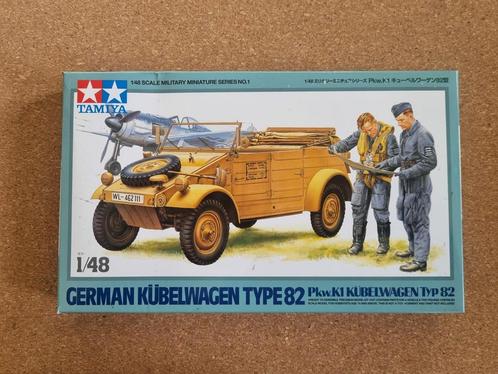 Tamiya 32501 Kübelwagen Type 82 1:48, Hobby en Vrije tijd, Modelbouw | Auto's en Voertuigen, Tamiya, Verzenden