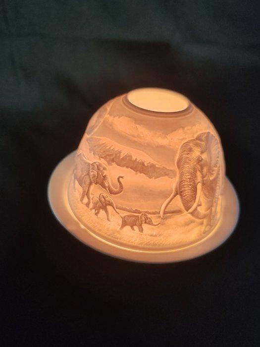 Limoges - dlg bernardaud - Kaars wandlamp - Biscuit, Antiek en Kunst, Curiosa en Brocante