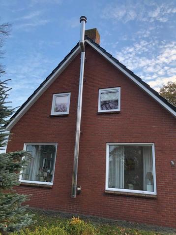 Installatie en onderhoud kachelpijp dubbelwandig of flexibel beschikbaar voor biedingen