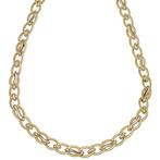 Halsketting - 18 karaat Geel goud, Witgoud, Sieraden, Tassen en Uiterlijk, Kettingen, Nieuw