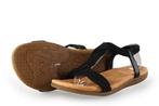 EBL8790 Sandalen in maat 39 Zwart | 10% extra korting, Verzenden, Zwart, Sandalen of Muiltjes, Zo goed als nieuw