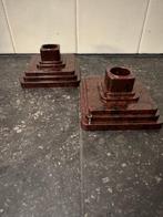 Kandelaar (2) - Bakeliet - Bakelieten set kandelaars