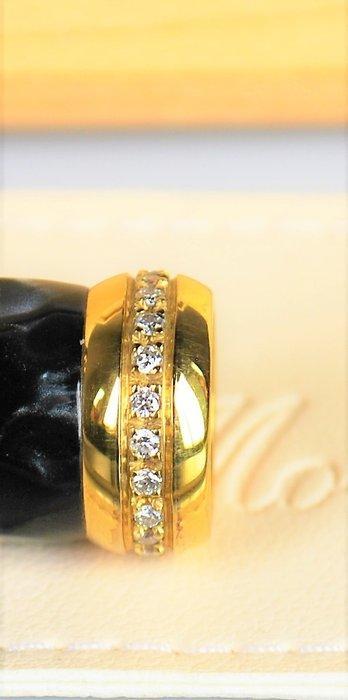 Montegrappa - Micra Gold & Diamond 0.20 carati - Vulpen, Verzamelen, Pennenverzamelingen