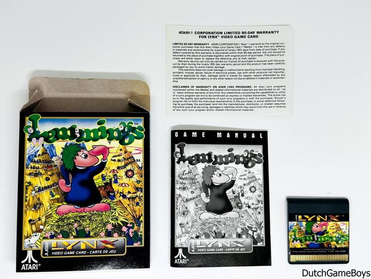Atari Lynx - Lemmings, Spelcomputers en Games, Games | Atari, Gebruikt, Verzenden