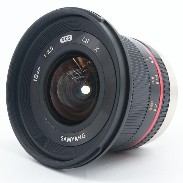 Samyang 12mm F/2 NCS CS Fuji X | Tweedehands, Audio, Tv en Foto, Fotocamera's Digitaal, Gebruikt, Overige Merken, Verzenden
