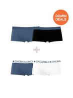 -40% Muchachomalo  Muchachomalo Dames 2+2-pack boxershorts, Verzenden