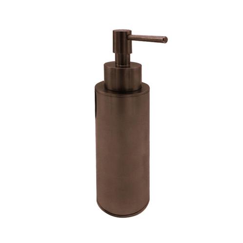 Zeepdispenser Hotbath Cobber Vrijstaand Verouderd Messing, Doe-het-zelf en Verbouw, Sanitair, Bad, Nieuw, Chroom, Ophalen of Verzenden