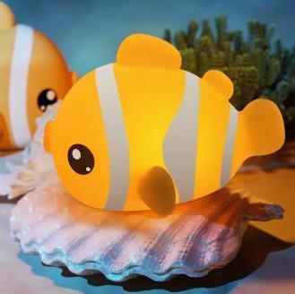 Schattig Dieren LED-Nachtlampje van Siliconen, Huis en Inrichting, Lampen | Overige, Nieuw, Verzenden