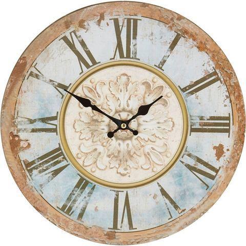 Home affaire Wandklok Romance romeinse cijfers, rond,, Huis en Inrichting, Woonaccessoires | Klokken, Nieuw, Verzenden