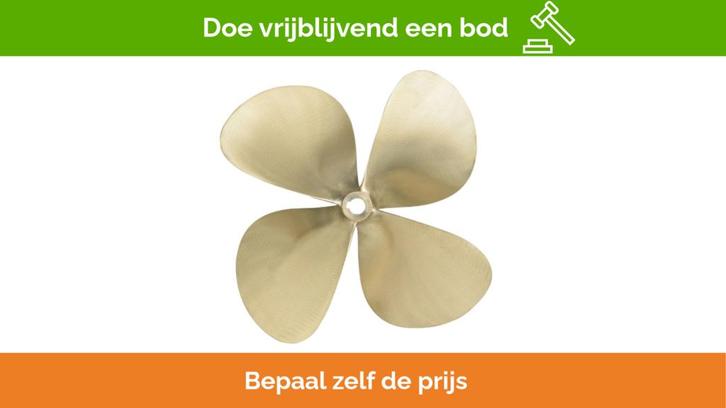 Bieden: Vetus P4E16X14R 4-blade 16 x 14 inch RH 30 mm prope, Watersport en Boten, Overige Watersport en Boten, Nieuw, Ophalen of Verzenden