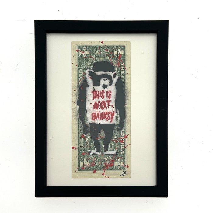 WhyCreationz (XX-XXI) - Dollar Art - Banksy Series: Monkey, Antiek en Kunst, Kunst | Designobjecten