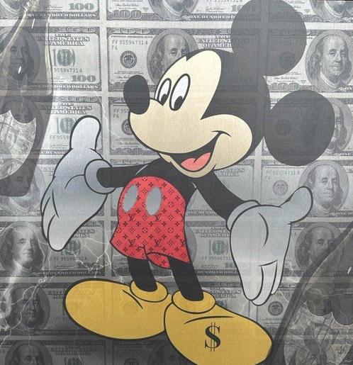 Daluxe Art (XX) - Mickey Mouse Artwork - Exclusive Unique, Antiek en Kunst, Kunst | Schilderijen | Modern