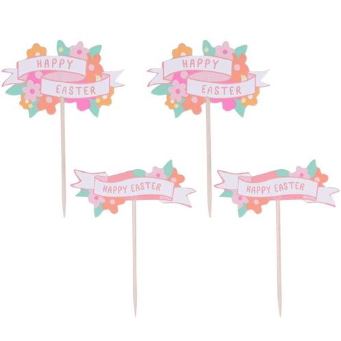 PME Taartprikkers Happy Easter 24st., Hobby en Vrije tijd, Taarten en Cupcakes maken, Nieuw, Verzenden