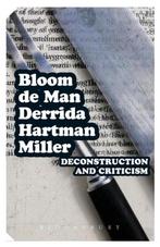 Deconstruction And Criticism 9780826476920 Harold Bloom, Verzenden, Gelezen, Harold Bloom
