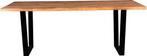 2dekans | Dutchbone Aka Eettafel 180x90 cm Hout - Bruin, Huis en Inrichting, Ophalen of Verzenden, Zo goed als nieuw