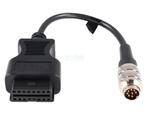 Jaltest Claas 8 Pins OBD - 16 Pins OBD2 Verloopkabel Landbou, Verzenden, Nieuw