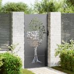 vidaXL Tuinpoort Anders Zwart 100 x 175 cm Poedergecoat, Tuin en Terras, Tuinpoorten, Verzenden, Nieuw