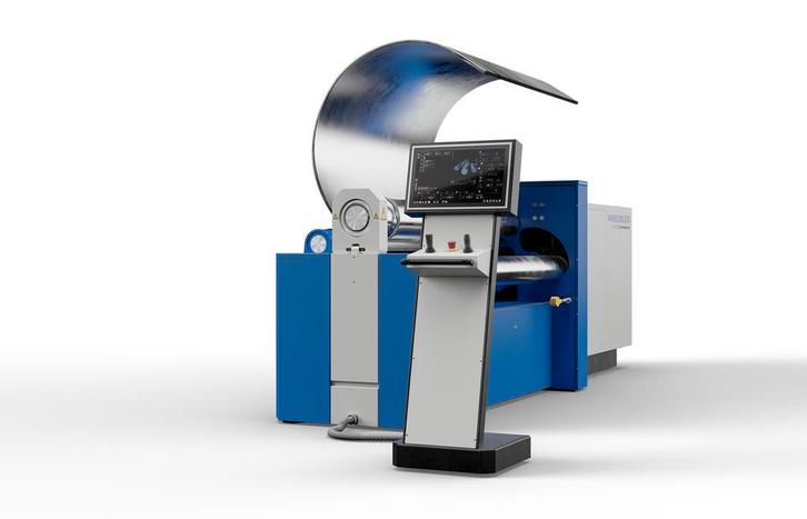 HAEUSLER EVO Volautomatische CNC 4-rollenwals, plaatwals, Zakelijke goederen, Machines en Bouw | Metaalbewerking