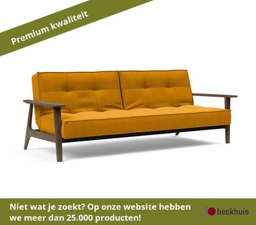 Innovation Splitback vouwbank 115x210 cm met armleuning, Huis en Inrichting, Fauteuils, Nieuw, Overige materialen, Ophalen of Verzenden