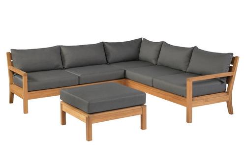 Exotan St. Peter loungeset - Teak hout, Tuin en Terras, Tuinsets en Loungesets, Loungeset, Nieuw, Hout, Verzenden