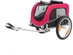Trixie Hondenfietskar - M - Max. 22 kg - Zwart Rood -, Verzenden, Nieuw