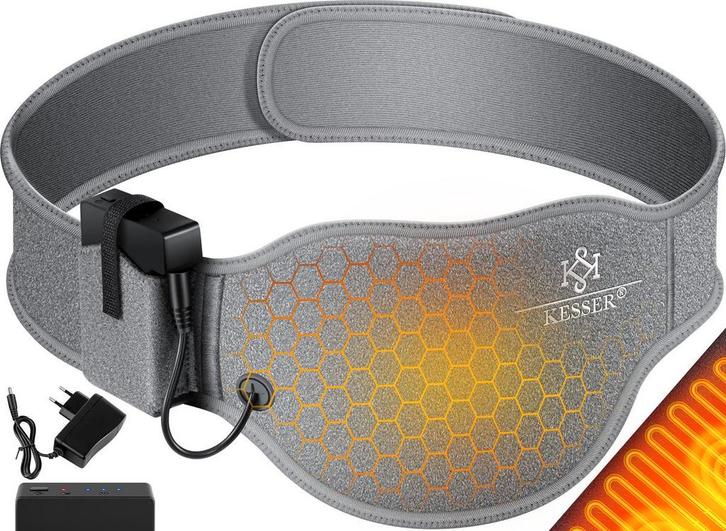 KESSER® Warmteband - Warmtekussen - 3 Standen - Grijs, Huis en Inrichting, Overige Huis en Inrichting, Nieuw, Verzenden
