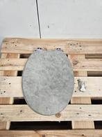 Toiletzitting Allibert Naturo 36,7 x 45 cm Licht Beton, Ophalen of Verzenden, Nieuw