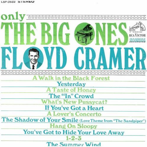 LP gebruikt - Floyd Cramer - Only The Big Ones, Cd's en Dvd's, Vinyl | Jazz en Blues, Zo goed als nieuw, Verzenden