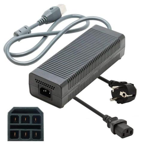 Microsoft Xbox 360 Arcade/Premium/Elite Voeding - 8 Pins Ada, Spelcomputers en Games, Spelcomputers | Xbox 360, Zo goed als nieuw