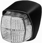 Hella Breedtelicht Vierkant/Taps Opbouw Wit Onderplaat Zwart, Ophalen of Verzenden, Nieuw